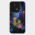 Enchanted Radha Krishna Phone Case For Oppo Reno 8 5G