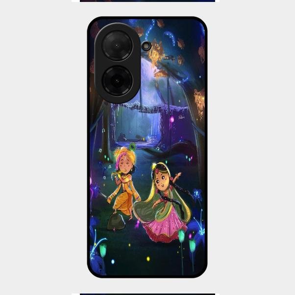 Enchanted Radha Krishna Phone Case For Poco C71