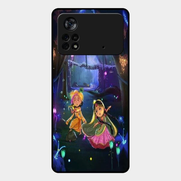 Enchanted Radha Krishna Phone Case For Poco X4 Pro 5G