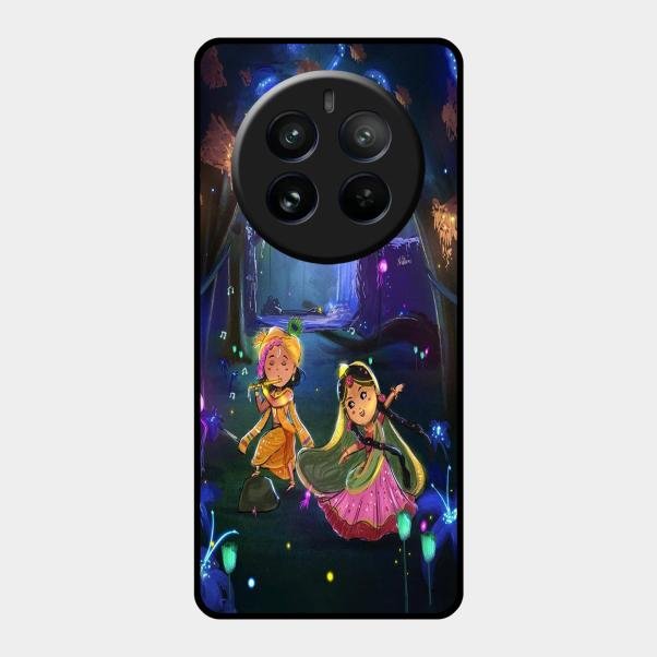 Enchanted Radha Krishna Phone Case For Realme 12 Pro Plus 5G