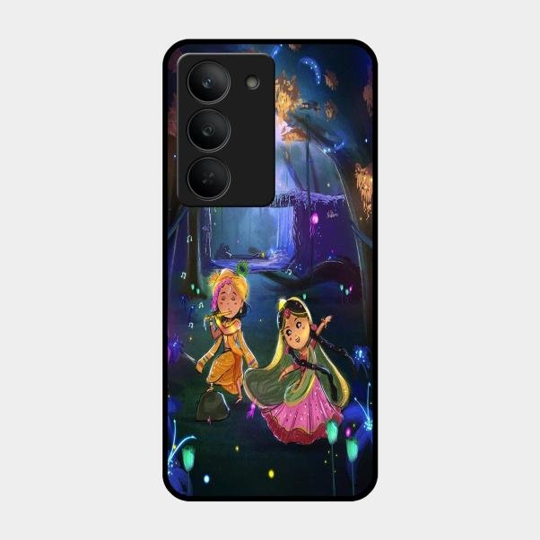 Enchanted Radha Krishna Phone Case For Realme 14X 5G