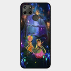 Enchanted Radha Krishna Phone Case For Realme C21Y