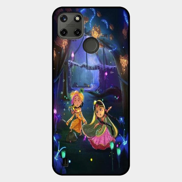 Enchanted Radha Krishna Phone Case For Realme C21Y