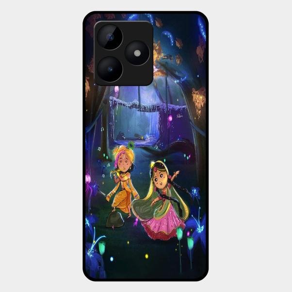 Enchanted Radha Krishna Phone Case For Realme C53