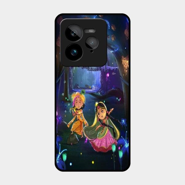 Enchanted Radha Krishna Phone Case For Realme Gt 7 Pro
