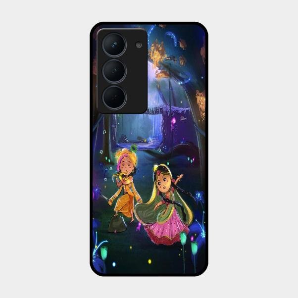 Enchanted Radha Krishna Phone Case For Realme Narzo 80X 5G