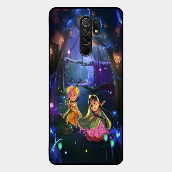 Enchanted Radha Krishna Phone Case For Redmi 9 Prime