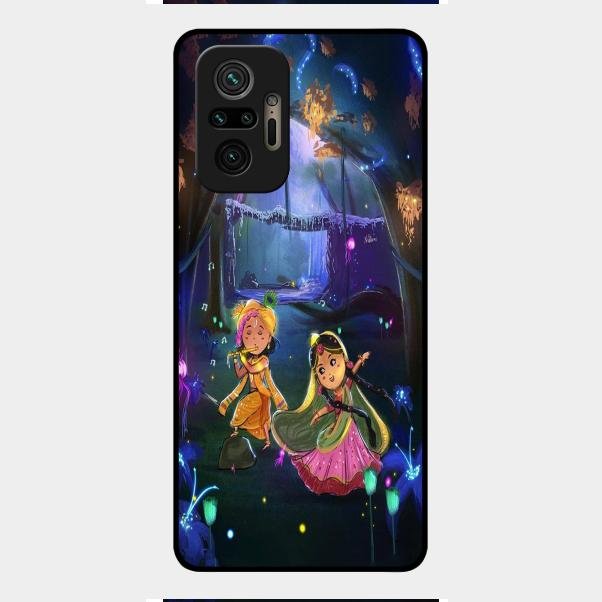 Enchanted Radha Krishna Phone Case For Redmi Note 10 Pro Max