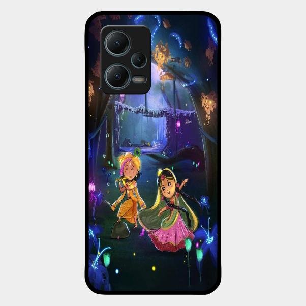 Enchanted Radha Krishna Phone Case For Redmi Note 12 5G