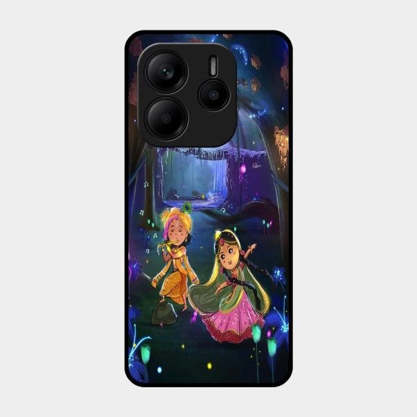 Enchanted Radha Krishna Phone Case For Redmi Note 14 5G