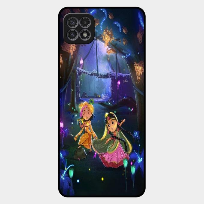 Enchanted Radha Krishna Phone Case For Samsung Galaxy F42 5G