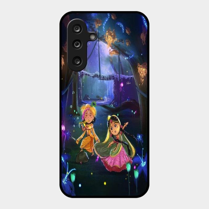Enchanted Radha Krishna Phone Case For Samsung Galaxy M56 5G