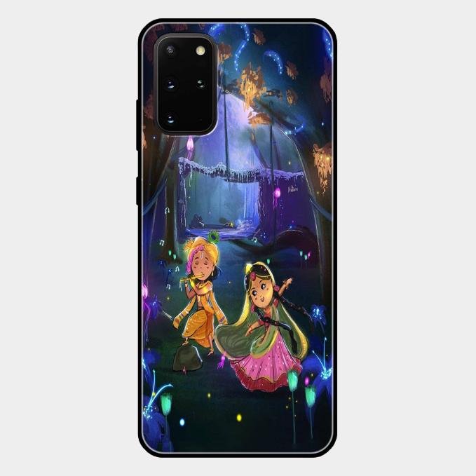 Enchanted Radha Krishna Phone Case For Samsung Galaxy S20 Plus
