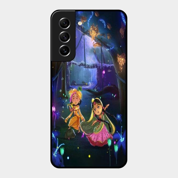 Enchanted Radha Krishna Phone Case For Samsung Galaxy S21 Fe 5G