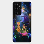 Enchanted Radha Krishna Phone Case For Samsung Galaxy S21 Ultra