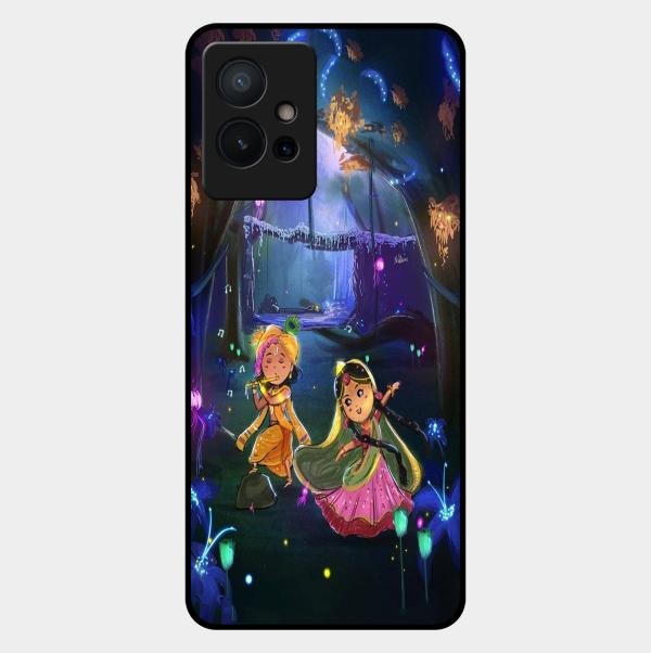Enchanted Radha Krishna Phone Case For Vivo T1 5G