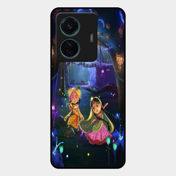 Enchanted Radha Krishna Phone Case For Vivo T1 Pro 5G
