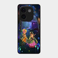 Enchanted Radha Krishna Phone Case For Vivo T3 Pro 5G