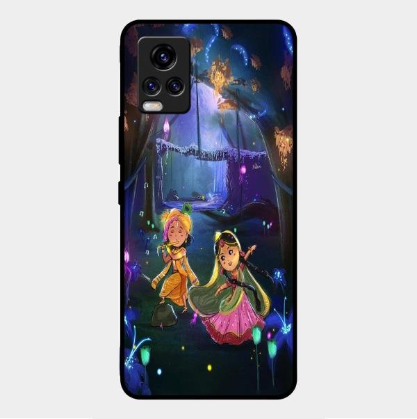 Enchanted Radha Krishna Phone Case For Vivo V20 Pro 5G