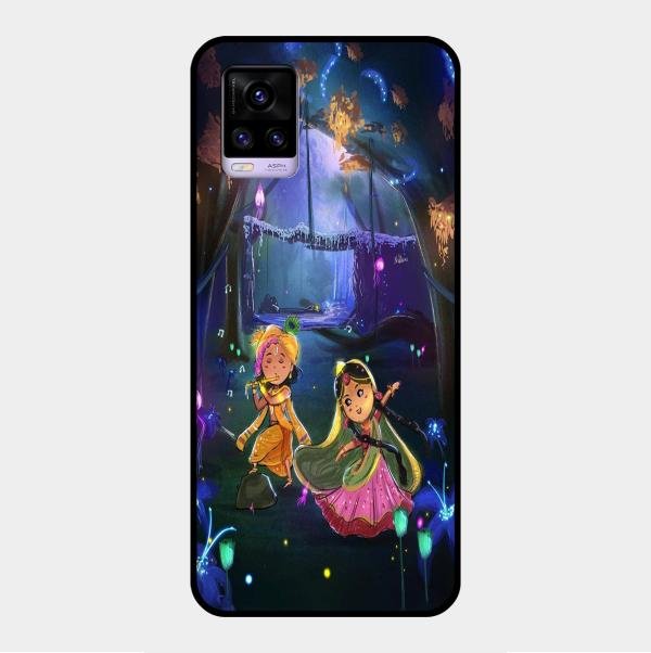 Enchanted Radha Krishna Phone Case For Vivo V20