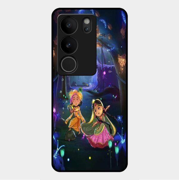Enchanted Radha Krishna Phone Case For Vivo V29 Pro 5G