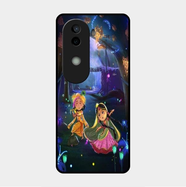 Enchanted Radha Krishna Phone Case For Vivo V40E 5G