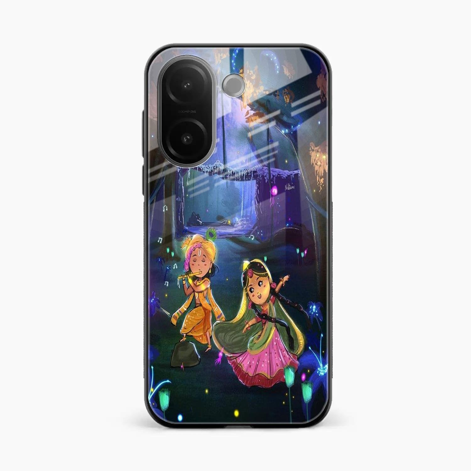 Enchanted Radha Krishna Phone Case For Vivo V60e 5G