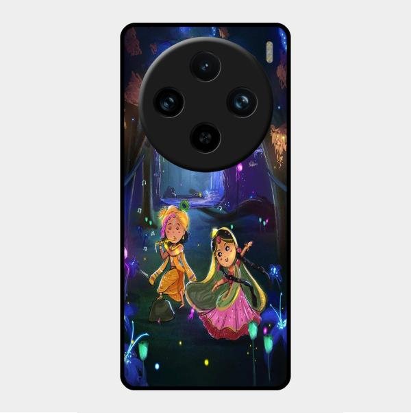 Enchanted Radha Krishna Phone Case For Vivo X100 Pro 5G