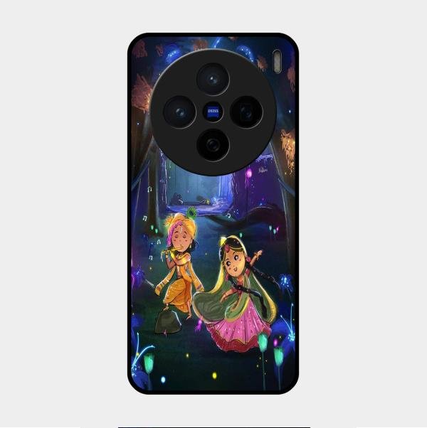 Enchanted Radha Krishna Phone Case For Vivo X200 5G