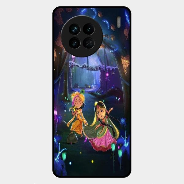 Enchanted Radha Krishna Phone Case For Vivo X90 5G