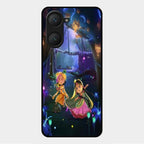 Enchanted Radha Krishna Phone Case For Vivo Y18