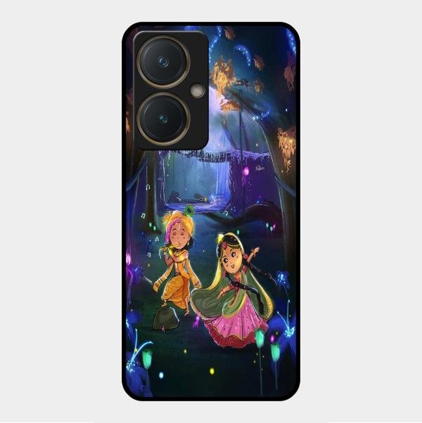 Enchanted Radha Krishna Phone Case For Vivo Y27