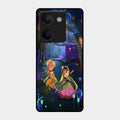 Enchanted Radha Krishna Phone Case For Vivo Y300 Plus 5G