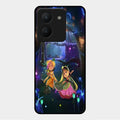 Enchanted Radha Krishna Phone Case For Vivo Y36