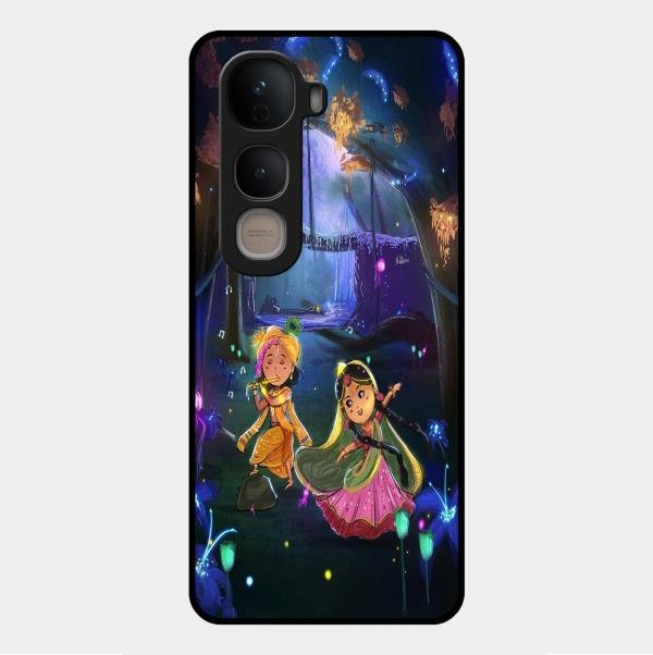 Enchanted Radha Krishna Phone Case For Vivo Y400 5G