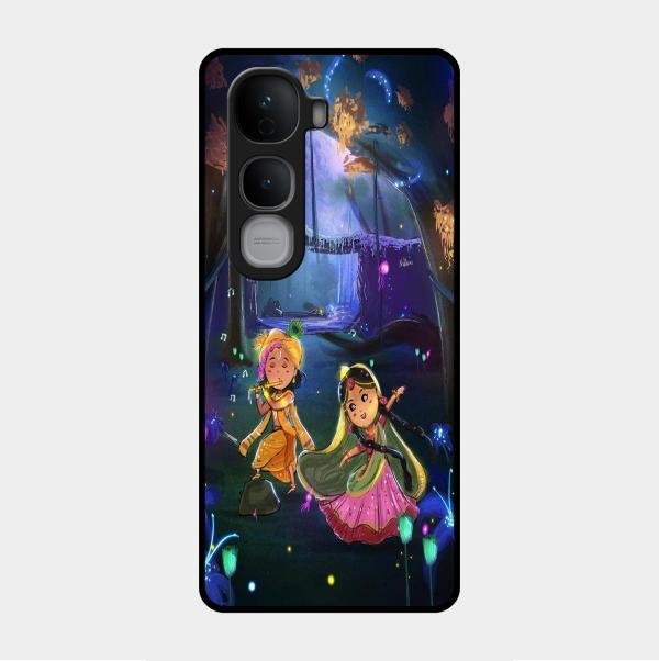 Enchanted Radha Krishna Phone Case For Vivo Y400 Pro 5G