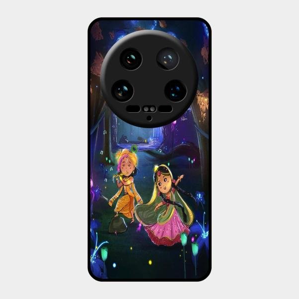 Enchanted Radha Krishna Phone Case For Xiaomi 14 Ultra