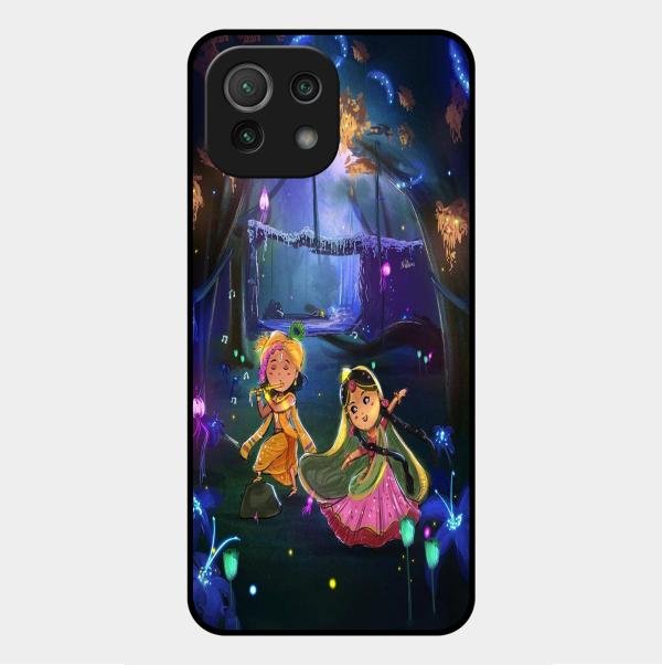 Enchanted Radha Krishna Phone Case For Xiaomi Mi 11 Lite