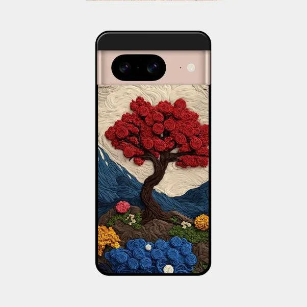 Eternal Nature Tapestry Glass Case Cover For Google - ShopOnCliQ