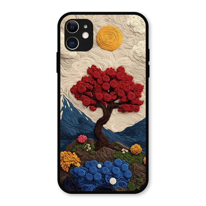 Eternal Nature Tapestry Glass Case Cover For iPhone - ShopOnCliQ
