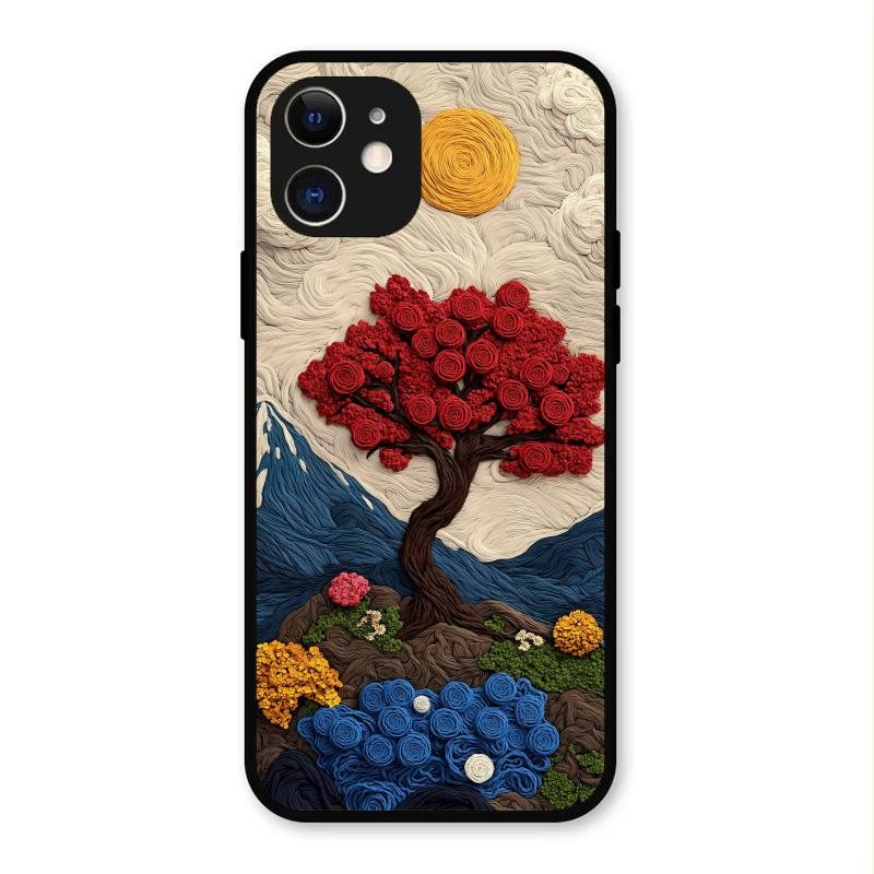 Eternal Nature Tapestry Glass Case Cover For iPhone - ShopOnCliQ