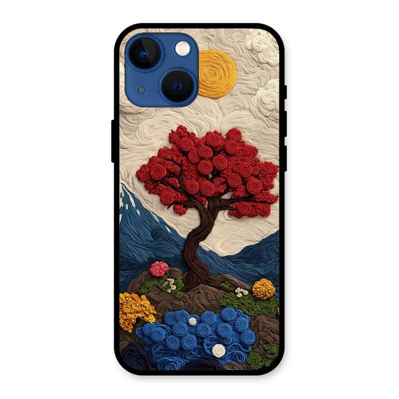 Eternal Nature Tapestry Glass Case Cover For iPhone - ShopOnCliQ