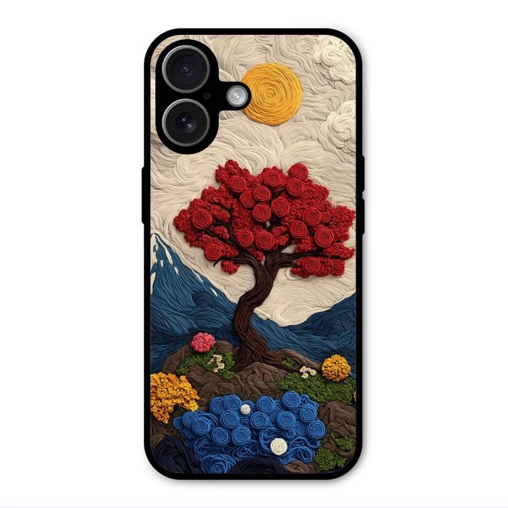 Eternal Nature Tapestry Glass Case Cover For iPhone - ShopOnCliQ
