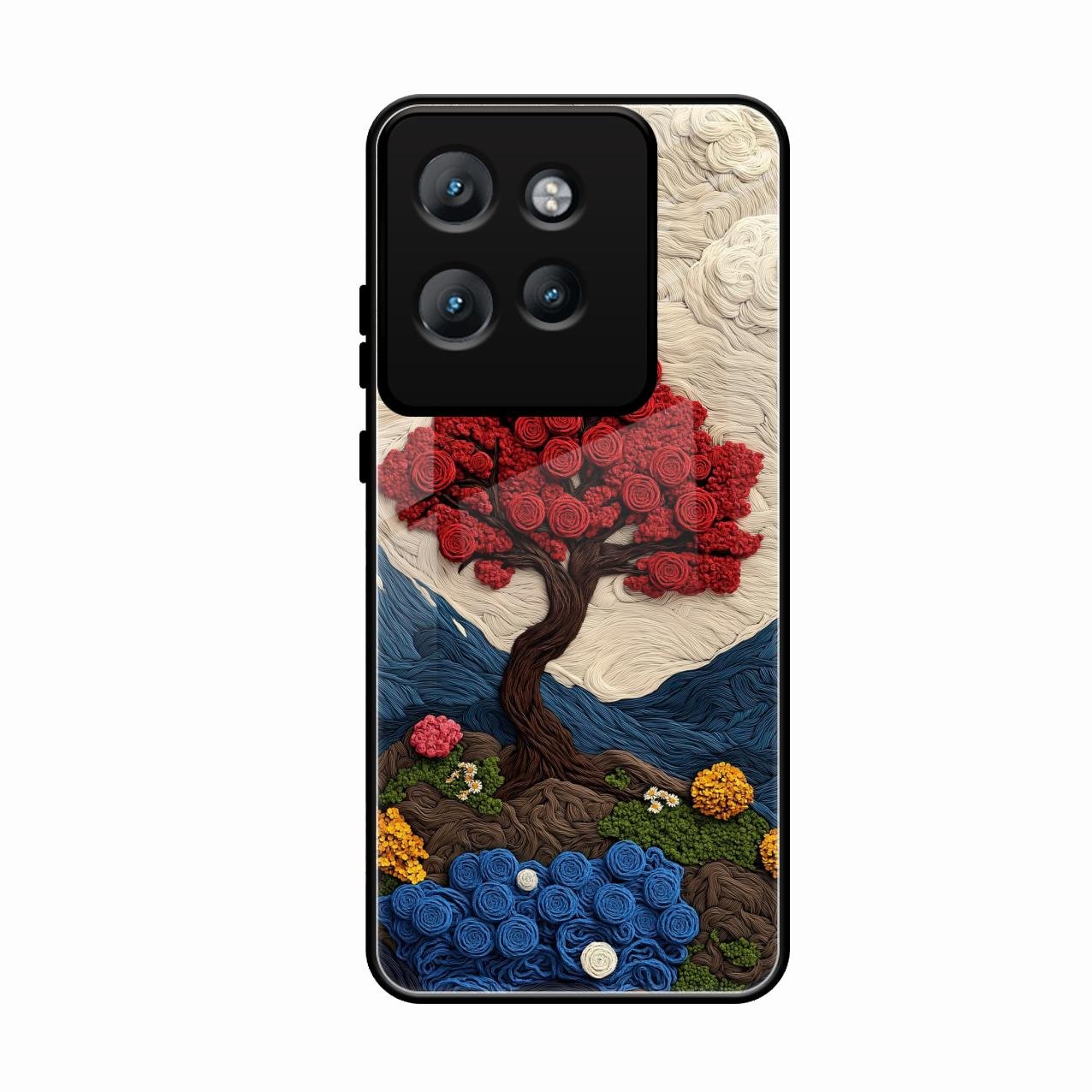 Eternal Nature Tapestry Glass Case Cover For Motorola