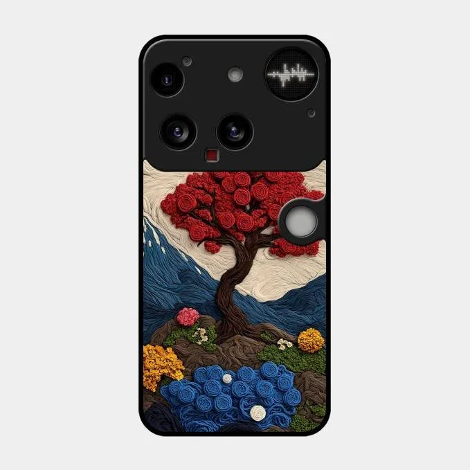 Eternal Nature Tapestry Glass Case Cover For Nothing - ShopOnCliQ