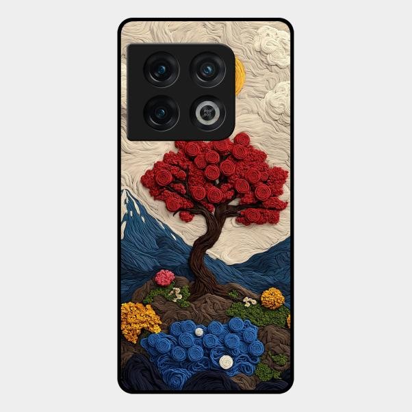 Eternal Nature Tapestry Glass Case Cover For Oneplus - ShopOnCliQ