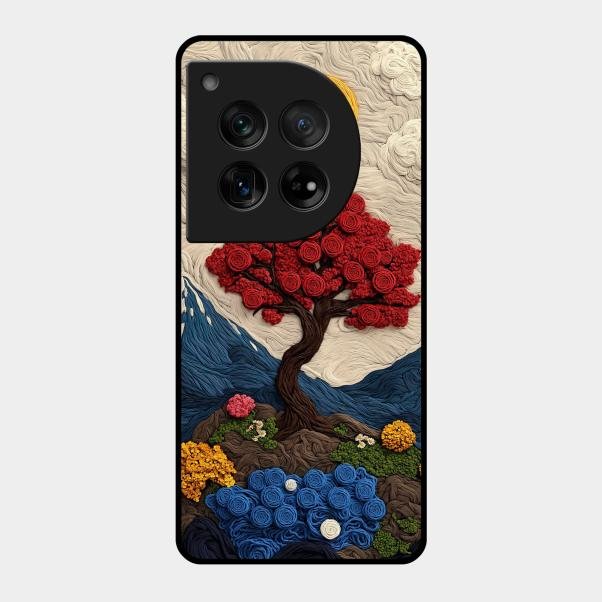 Eternal Nature Tapestry Glass Case Cover For Oneplus - ShopOnCliQ