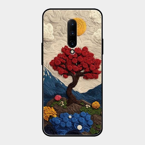 Eternal Nature Tapestry Glass Case Cover For Oneplus - ShopOnCliQ