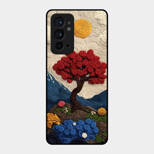 Eternal Nature Tapestry Glass Case Cover For Oneplus - ShopOnCliQ