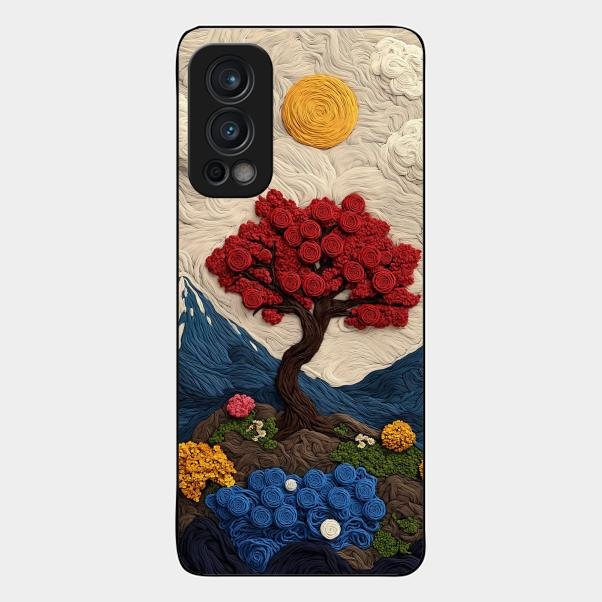 Eternal Nature Tapestry Glass Case Cover For Oneplus - ShopOnCliQ